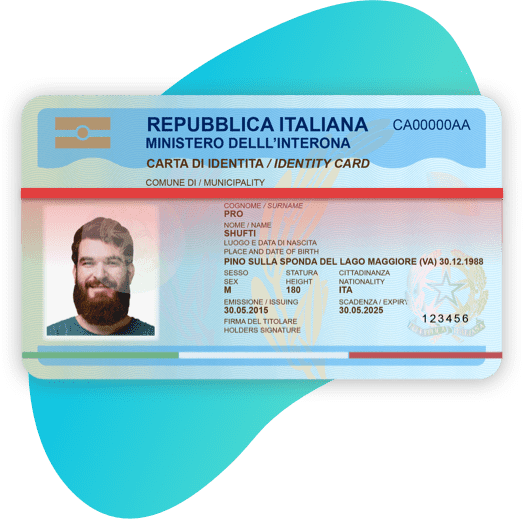 italiana id card