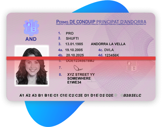 Andorra Driving license