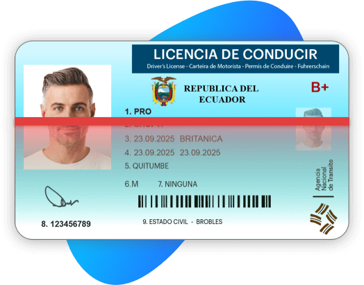 Ecuador Driving License