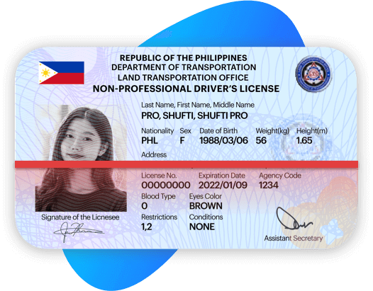 Philippines Driving License