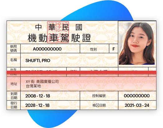 Taiwan Driving License