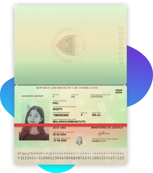 Timor lesta Passport